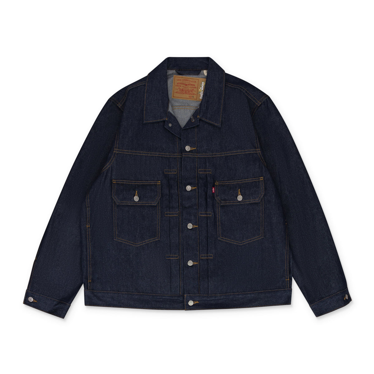 Indigo Type-2 Raw Denim Work Jacket