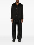 Marine Serre Moon Diamant-jacquard blazer