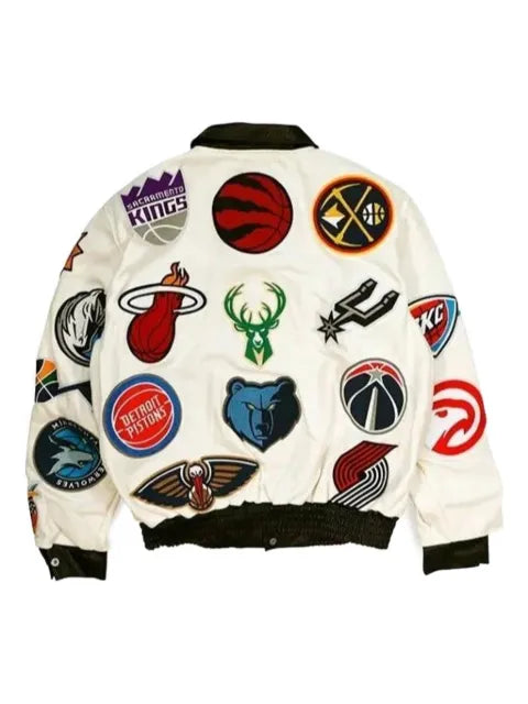 Jeff Hamilton NBA-collage jacket