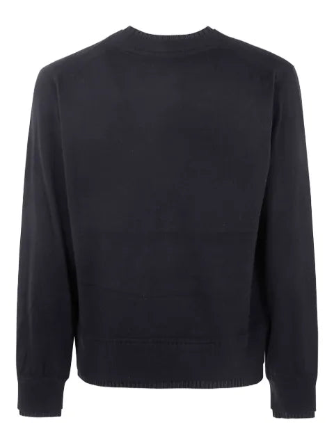 sacai ribbed-hem sweater