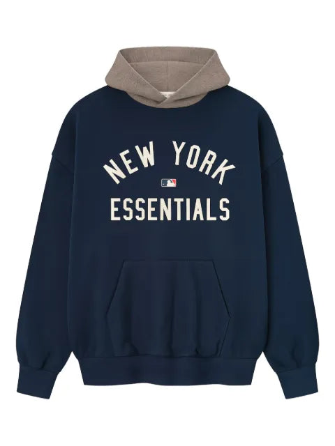FEAR OF GOD ESSENTIALS x MLB Yankees graphic hoodie