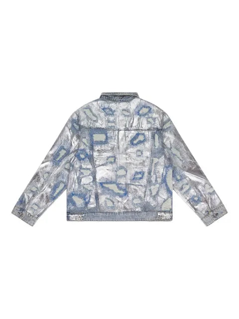 Who Decides War  Heavy Metal denim trunker jacket