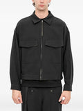 The Viridi-Anne flap-pocket bomber jacket