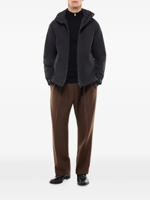 FURSAC hooded zip-up parka