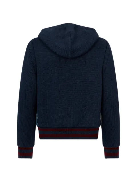DSQUARED2 D2 monogram zipped cardigan