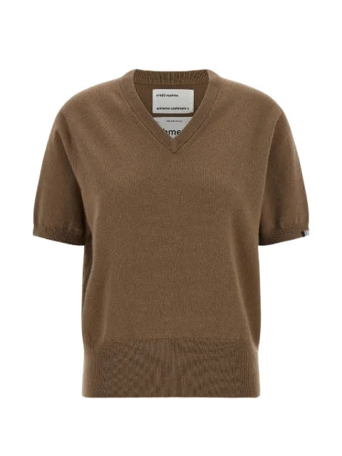 extreme cashmere N°490 Martina short-sleeve sweater