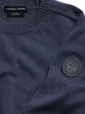 Canada Goose logo-patch merino sweater