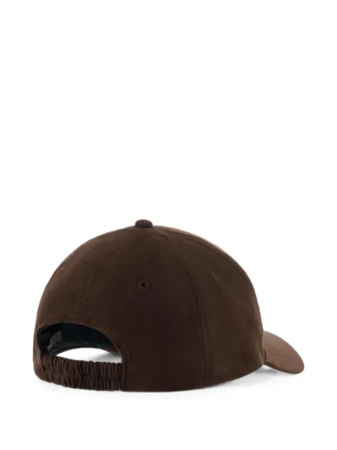 Boggi Milano suede-effect fabric baseball cap
