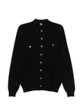 Fedeli button-up chest-pocket cardigan