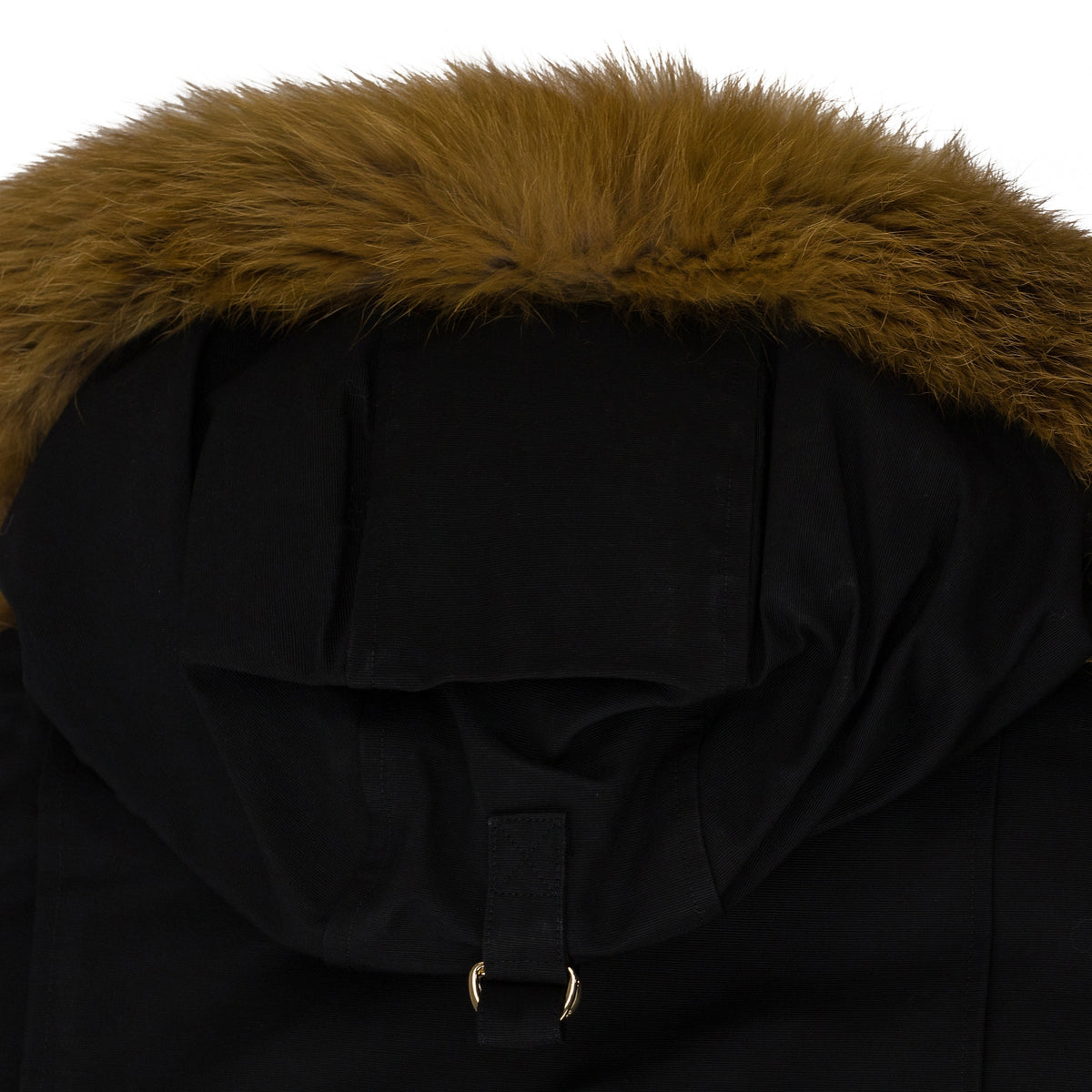 Black / Gold Stag Lake Parka Jacket