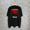 Rhude T-shirts Printed Trendy Pure Cotton