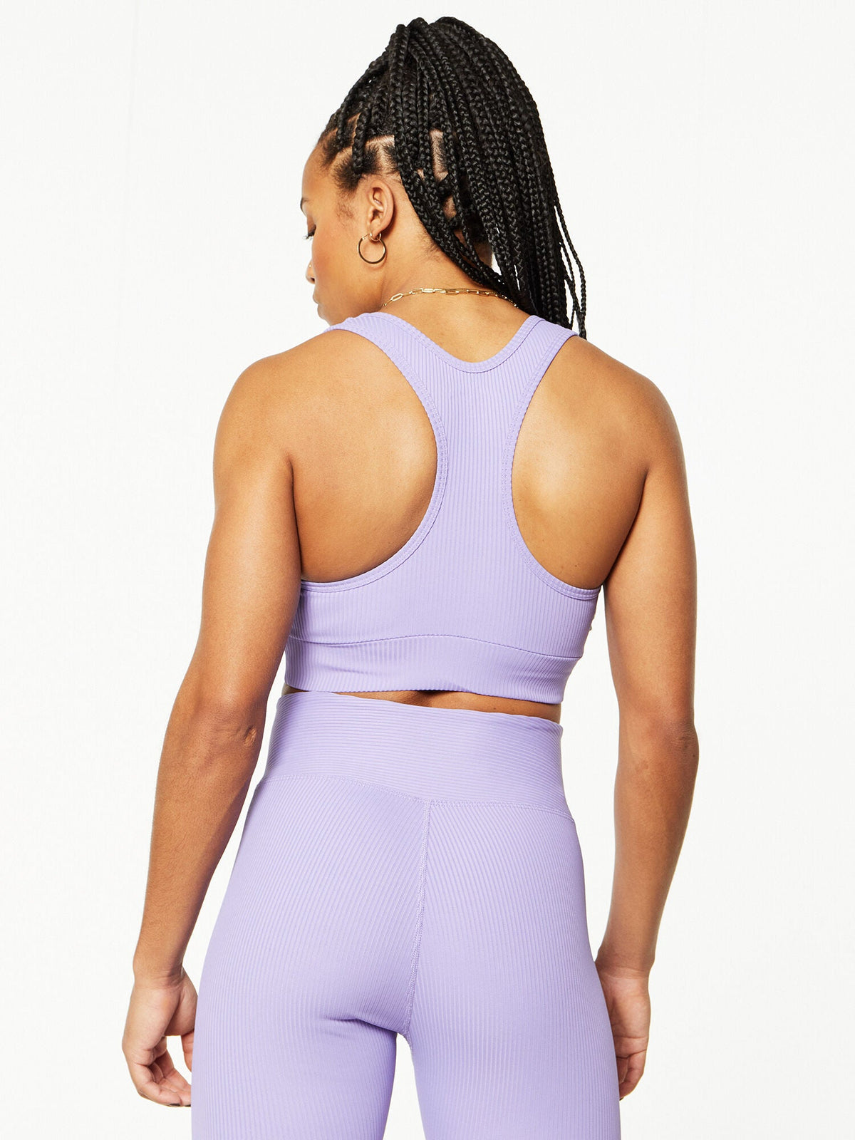 RIBBED TESS BRA