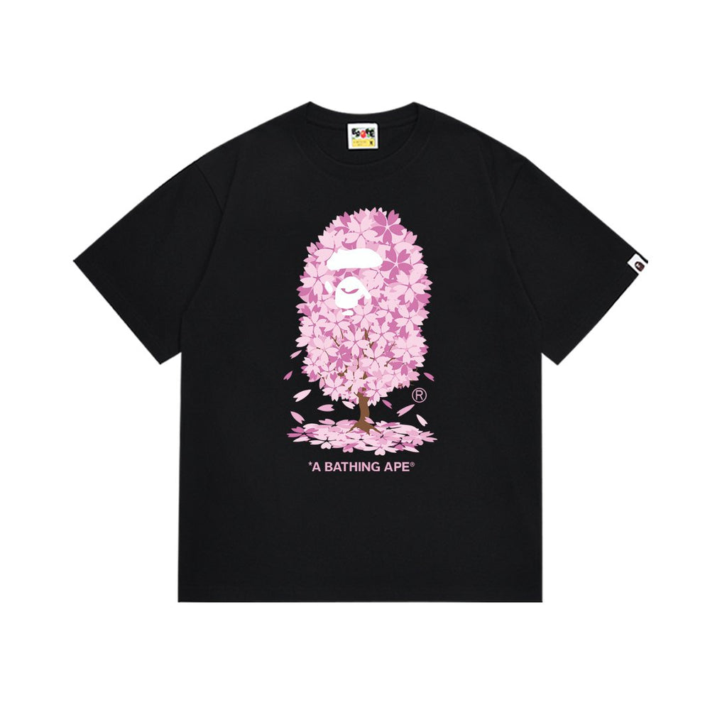 BAPE Pink Graphic Short-Sleeve T-Shirt