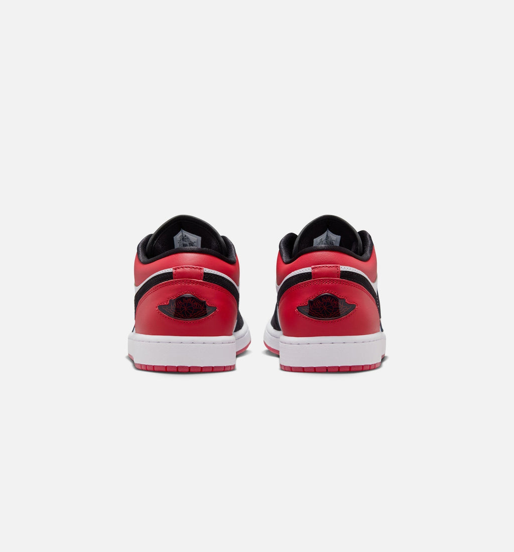 Air Jordan 1 Low SE Men's Sneakers | White/Varsity Red/Black