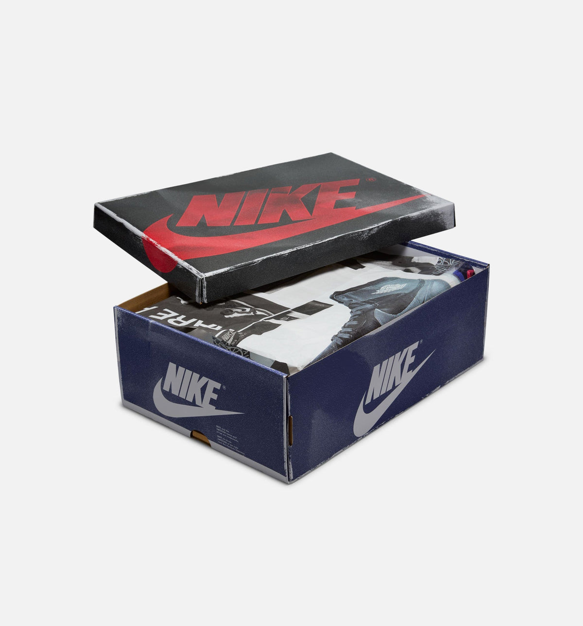Air Jordan 1 Retro High OG Rare Air Deep Royal Blue Men's Lifestyle Shoe - White/Black/Neutral Grey/Deep Royal Blue