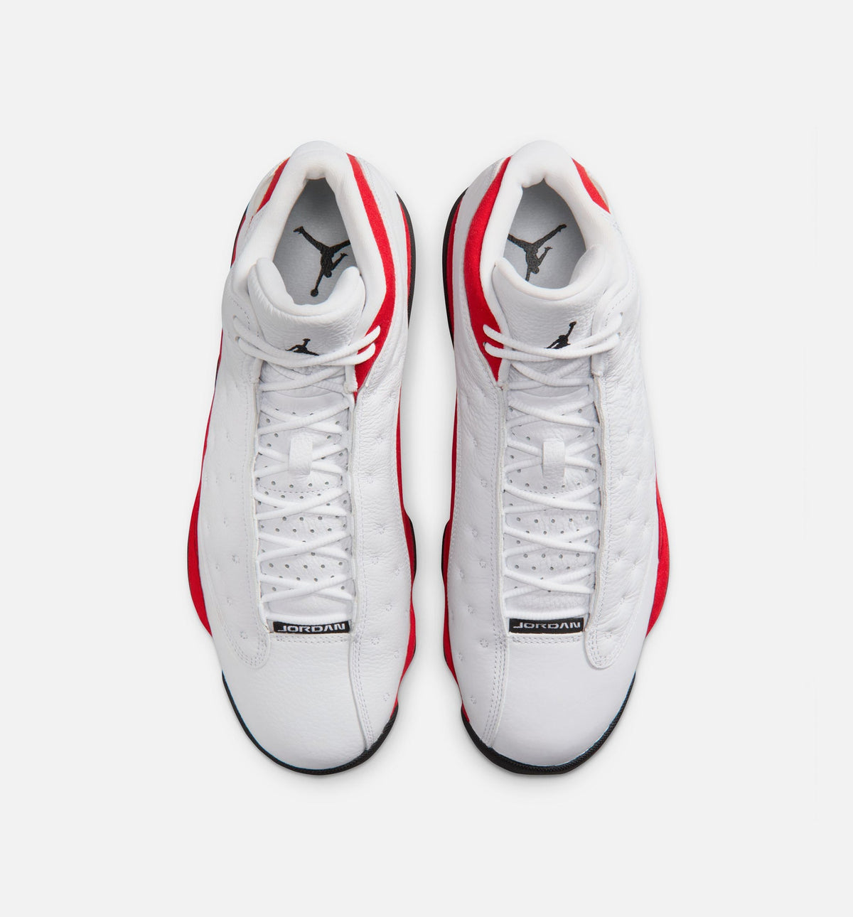 Air Jordan 13 Retro White And University Red Men's Lifestyle Shoes - White/Black/True Red