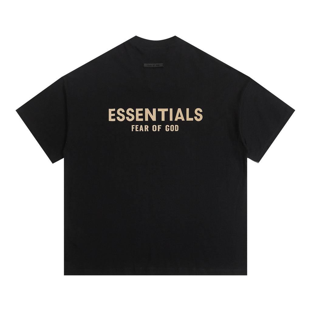 ESSENTIALS V-Notch Back Wordmark T-Shirt