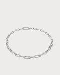 MONICA VINADER Alta Capture Charm Sterling Silver Link Necklace(Silver)