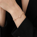 Van Cleef & Arpels Sweet Alhambra Six Motifs Bracelet