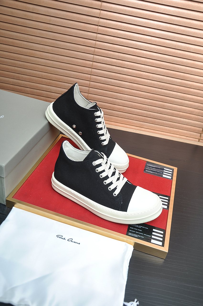 Rick Owens Toe-Cap Platform Sneakers